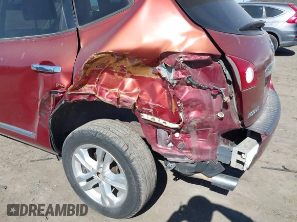 2013 Nissan Rogue S with VIN JN8AS5MT0DW508055, listed as a IAAI auction lot 41645649 with 250,772 mi miles. Bid and sale history available at carsss.com. Image 6.