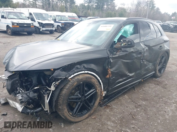 2018 Audi SQ5 Premium Plus with VIN WA1A4AFY8J2018273, listed as a IAAI auction lot 41880755 with 107,317 mi miles and . Bid and sale history available at DreamBid. Image 6.