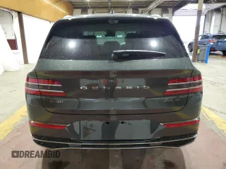 2025 Genesis GV80 Prestige z VIN KMUHEESC4SU250360, wystawiony jako Copart lot #55827155 z przebiegiem 3 214 mil mil oraz Szkoda całkowita • Salvage title. Historia ofert i sprzedaży dostępna na DreamBid. Obrazek 6.