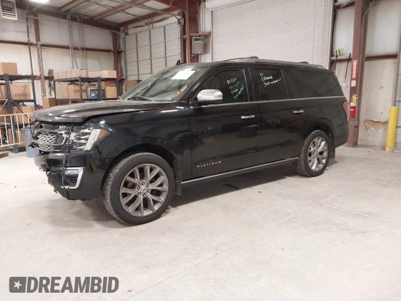 2018 Ford Expedition Max Platinum with VIN 1FMJK1MT4JEA61473, listed as a IAAI auction lot 41418029 with 163,347 mi miles and . Bid and sale history available at DreamBid. Image 18.