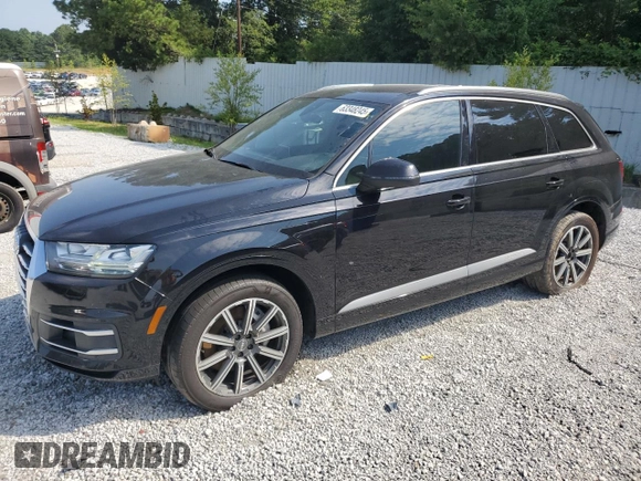 2017 Audi Q7 Premium Plus with VIN WA1LAAF72HD029521, listed as a Copart auction lot 63348245 with 125,506 mi miles and Clean title. Bid and sale history available at DreamBid. Image 1.
