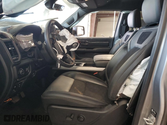 2024 Ram 1500 Big Horn with VIN 1C6SRFFT0RN179540, listed as a Copart auction lot 52899215 with 14,639 mi miles and Salvage title. Bid and sale history available at DreamBid. Image 7.