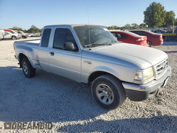 2003 Ford Ranger XLT Appearance with VIN 1FTYR44E73PA74808, listed as a Copart auction lot 75824774 with 212,540 mi miles and Salvage Title. Bid and sale history available at carsss.com. Image 4.