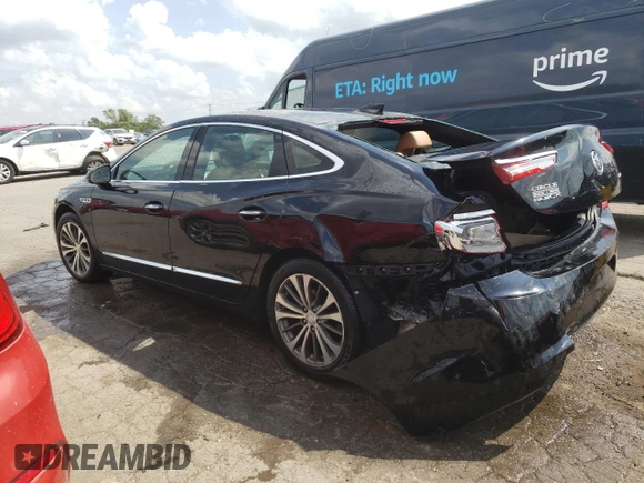2017 Buick LaCrosse Essence with VIN 1G4ZP5SS2HU166924, listed as a Copart auction lot 68248984 with 107,384 mi miles and Salvage Title. Bid and sale history available at carsss.com. Image 2.
