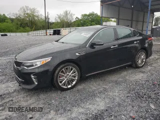 2016 Kia Optima SXL Turbo with VIN 5XXGV4L25GG118249, listed as a Copart auction lot 51934885 with 79,056 mi miles and Salvage title. Bid and sale history available at DreamBid. Image 1.