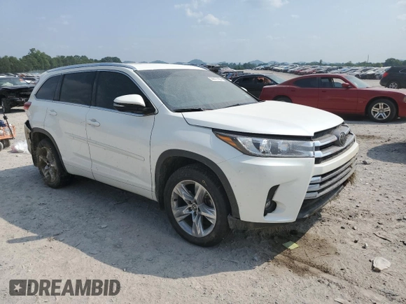 2019 Toyota Highlander Limited with VIN 5TDDZRFH1KS922429, listed as a Copart auction lot 59677795 with 112,405 mi miles and Clean title. Bid and sale history available at DreamBid. Image 4.