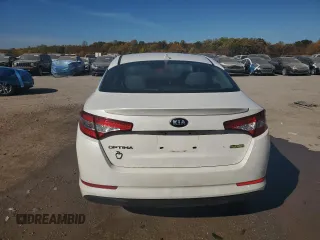 2013 Kia Optima Hybrid LX with VIN KNAGM4AD3D5060467, listed as a Copart auction lot 76614304 with 152,389 mi miles and Salvage Title. Bid and sale history available at carsss.com. Image 6.