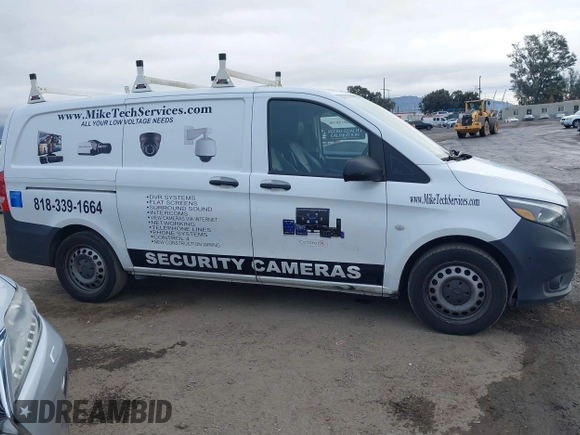 2016 Mercedes-Benz Metris Cargo with VIN WD3PG2EAXG3135769, listed as a IAAI auction lot 40958000 with Not provided miles and . Bid and sale history available at DreamBid. Image 13.