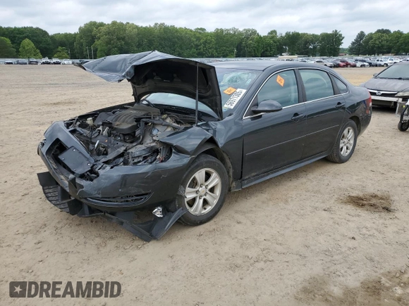 2012 Chevrolet Impala LS Fleet with VIN 2G1WF5E39C1320265, listed as a Copart auction lot 56971305 with Not provided miles and Salvage title. Bid and sale history available at DreamBid. Image 1.