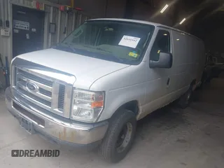 2011 Ford Econoline Cargo Commercial with VIN 1FTSS3ELXBDA58054, listed as a IAAI auction lot 42641162 with 103,413 mi miles and . Bid and sale history available at DreamBid. Image 2.