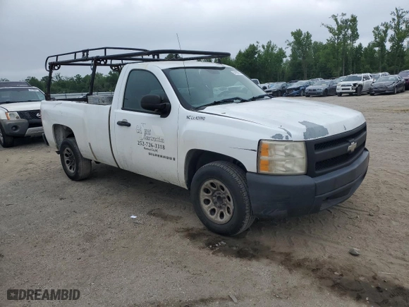 2007 Chevrolet Silverado 1500 Classic Work Truck with VIN 1GCEC14X47Z622486, listed as a Copart auction lot 51920514 with 230,274 mi miles and Salvage Title. Bid and sale history available at carsss.com. Image 4.