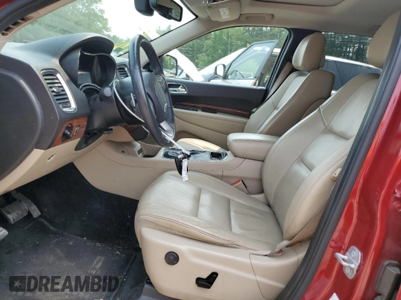 2014 Dodge Durango Limited with VIN 1C4RDJDG5EC425390, listed as a Copart auction lot 59523385 with 112,113 mi miles and Clean title. Bid and sale history available at DreamBid. Image 7.