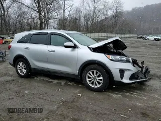 2019 Kia Sorento LX with VIN 5XYPGDA59KG544134, listed as a Copart auction lot 50626655 with 84,357 mi miles and Salvage Title. Bid and sale history available at DreamBid. Image 12.