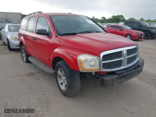 2004 Dodge Durango SLT with VIN 1D4HD48D54F175355, listed as a IAAI auction lot 41929379 with 257,620 mi miles. Bid and sale history available at carsss.com. Image 1.