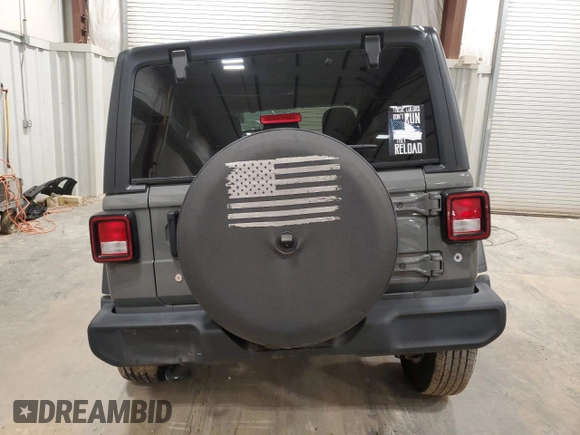 2020 Jeep Wrangler Sport S с VIN 1C4GJXAG8LW203798, выставлен на аукционе Copart как лот 52531615 с пробегом Не указан миль и Списание • Salvage title. История ставок и продаж доступна на DreamBid. Изображение 6.