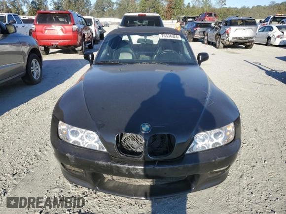 1998 BMW 3 Series Z3 2.8 z VIN 4USCJ3325WLB62588, wystawiony jako Copart lot #76394924 z przebiegiem 126 025 mil mil oraz Szkoda całkowita • Salvage title. Historia ofert i sprzedaży dostępna na DreamBid. Obrazek 5.