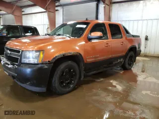 2007 Chevrolet Avalanche LTZ with VIN 3GNFK123X7G222768, listed as a Copart auction lot 41603865 with 290,051 mi miles and Clean Title. Bid and sale history available at carsss.com. Image 1.