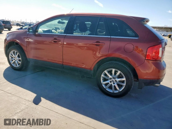 2014 Ford Edge Limited with VIN 2FMDK3KC9EBA02755, listed as a Copart auction lot 47131415 with 121,601 mi miles and Salvage Title. Bid and sale history available at carsss.com. Image 2.