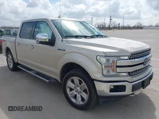 2018 Ford F-150 XL with VIN 1FTEW1E57JKC06727, listed as a IAAI auction lot 41683692 with 125,556 mi miles and . Bid and sale history available at DreamBid. Image 1.