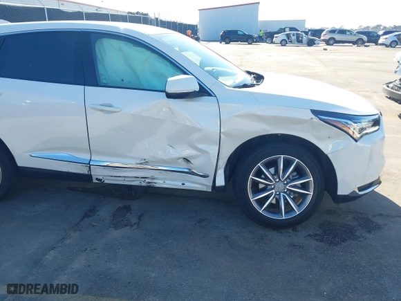 2023 Acura RDX w/Technology Package with VIN 5J8TC1H59PL000180, listed as a IAAI auction lot 41768187 with 23,980 mi miles. Bid and sale history available at carsss.com. Image 6.