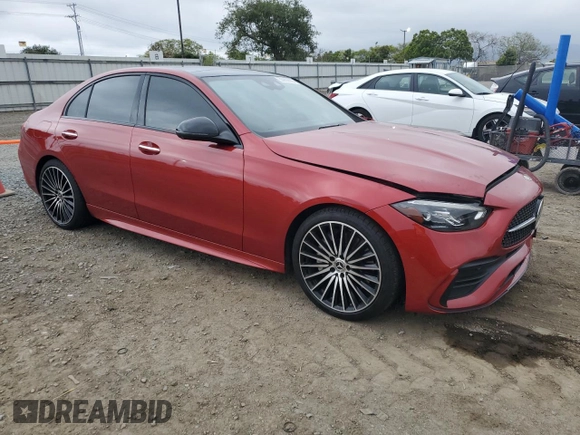 2023 Mercedes-Benz C 300 с VIN W1KAF4HB5PR080665, выставлен на аукционе Copart как лот 55950855 с пробегом 61 804 миль миль и Списание • Salvage title. История ставок и продаж доступна на DreamBid. Изображение 4.