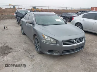 2014 Nissan Maxima SV with VIN 1N4AA5AP8EC489513, listed as a IAAI auction lot 41523643 with 130,655 mi miles and . Bid and sale history available at DreamBid. Image 1.