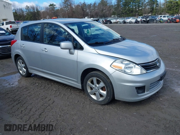 2012 Nissan Versa S with VIN 3N1BC1CP1CL371550, listed as a IAAI auction lot 41836746 with 193,190 mi miles. Bid and sale history available at carsss.com. Image 1.
