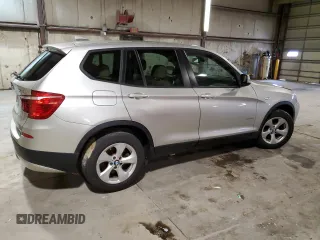 2012 BMW X3 28i with VIN 5UXWX5C54CL729209, listed as a Copart auction lot 53850865 with 134,395 mi miles and Clean Title. Bid and sale history available at DreamBid. Image 3.