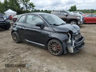 2017 FIAT 500 Abarth z VIN 3C3CFFFH8HT621291, wystawiony jako Copart lot #63133054 z przebiegiem 117 544 mil mil oraz Szkody całkowita. Historia ofert i sprzedaży dostępna na DreamBid. Obrazek 4.