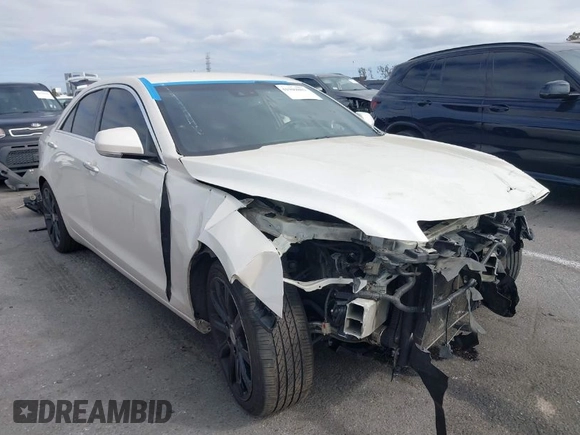 2013 Cadillac ATS Premium with VIN 1G6AF5SX5D0138524, listed as a IAAI auction lot 41909803 with 152,448 mi miles. Bid and sale history available at carsss.com. Image 1.