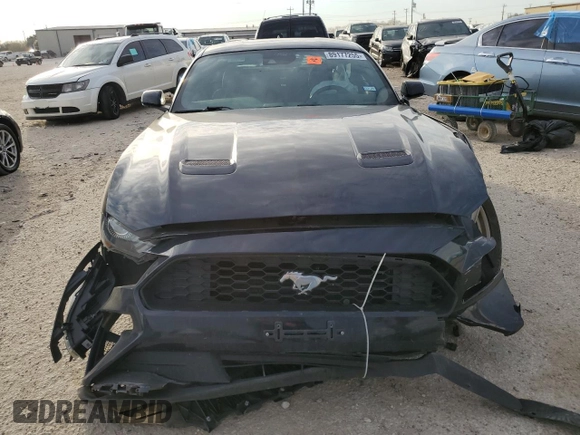 2021 Ford Mustang EcoBoost with VIN 1FA6P8TH8M5134145, listed as a Copart auction lot 89177255 with 41,098 mi miles and Salvage Title. Bid and sale history available at carsss.com. Image 5.