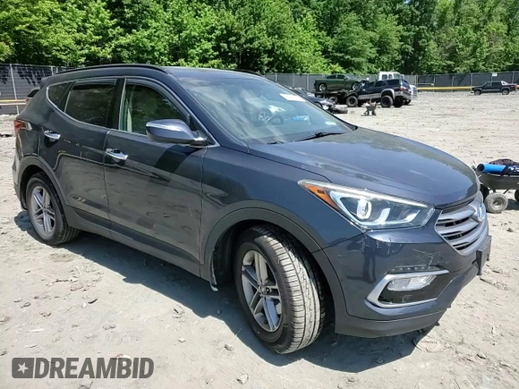 2017 Hyundai Santa Fe 2.4L z VIN 5NMZUDLB7HH028678, wystawiony jako Copart lot #57557855 z przebiegiem 102 049 mil mil oraz Szkoda całkowita • Salvage title. Historia ofert i sprzedaży dostępna na DreamBid. Obrazek 14.