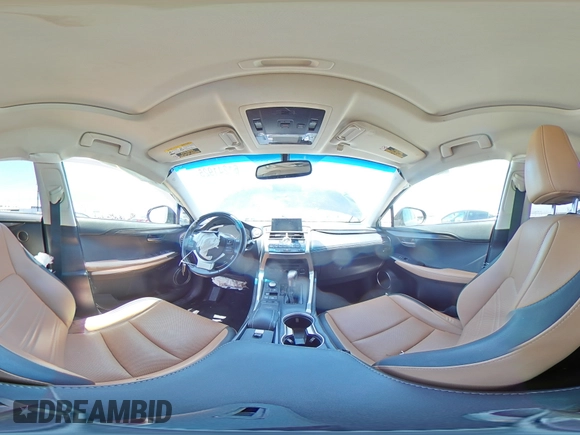 2016 Lexus NX 200t with VIN JTJYARBZ7G2042418, listed as a Copart auction lot 61241925 with 51,543 mi miles and Salvage title. Bid and sale history available at DreamBid. Image 16.