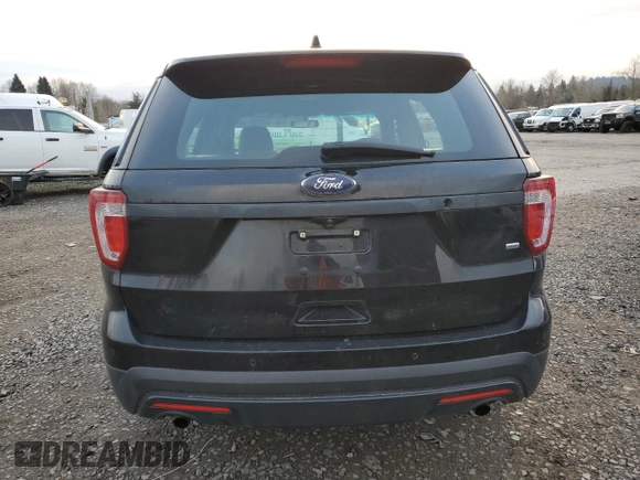 2016 Ford Utility Police Interceptor with VIN 1FM5K8AR9GGB65778, listed as a Copart auction lot 87924605 with 131,720 mi miles and Clean Title. Bid and sale history available at carsss.com. Image 6.