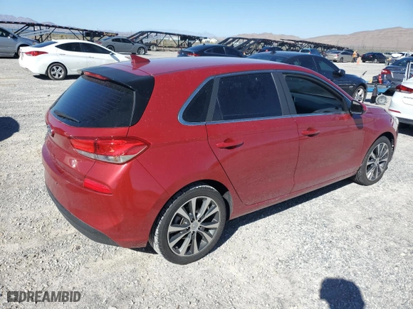 2018 Hyundai Elantra GT with VIN KMHH35LE6JU023335, listed as a Copart auction lot 67281773 with 59,232 mi miles. Bid and sale history available at carsss.com. Image 3.
