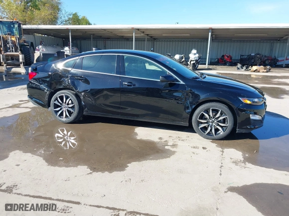 2020 Chevrolet Malibu RS with VIN 1G1ZG5ST8LF043079, listed as a IAAI auction lot 41153694 with 56,272 mi miles. Bid and sale history available at carsss.com. Image 13.