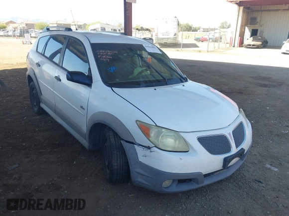 2007 Pontiac Vibe with VIN 5Y2SL65827Z400813, listed as a IAAI auction lot 41841806 with Not Provided miles. Bid and sale history available at carsss.com. Image 1.