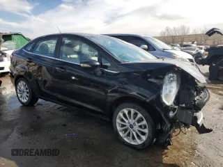 2017 Ford Fiesta Titanium with VIN 3FADP4CJ9HM139325, listed as a Copart auction lot 47852825 with 100,264 mi miles and Salvage Title. Bid and sale history available at carsss.com. Image 4.