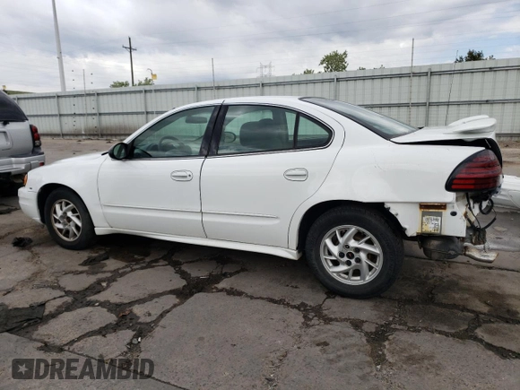 2004 Pontiac Grand Am SE1 with VIN 1G2NF52E14C250382, listed as a Copart auction lot 51566664 with 82,865 mi miles and Salvage Title. Bid and sale history available at carsss.com. Image 2.