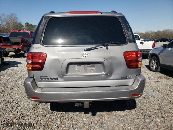 2004 Toyota Sequoia SR5 with VIN 5TDZT34A74S222489, listed as a Copart auction lot 49856345 with 215,728 mi miles and Clean Title. Bid and sale history available at carsss.com. Image 6.