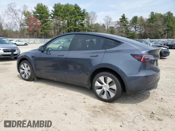 2023 Tesla Model Y Long Range with VIN 7SAYGDEE7PA031199, listed as a Copart auction lot 53876105 with 10,835 mi miles and Salvage Title. Bid and sale history available at DreamBid. Image 2.