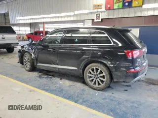 2018 Audi Q7 Prestige z VIN WA1VAAF74JD014629, wystawiony jako Copart lot #51574855 z przebiegiem Nie podano mil oraz Szkoda całkowita • Salvage title. Historia ofert i sprzedaży dostępna na DreamBid. Obrazek 2.