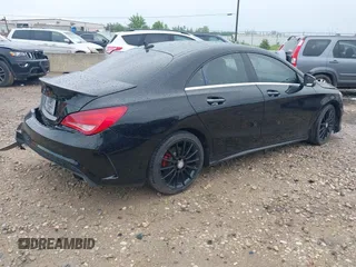 2015 Mercedes-Benz CLA 250 with VIN WDDSJ4GB5FN191257, listed as a IAAI auction lot 42554106 with 136,286 mi miles and . Bid and sale history available at DreamBid. Image 4.