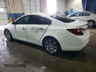 2015 Buick Regal Premium II with VIN 2G4GR5GX5F9107253, listed as a Copart auction lot 46037575 with 154,905 mi miles and Clean Title. Bid and sale history available at carsss.com. Image 2.