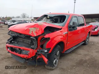 2017 Ford F-150 XL with VIN 1FTEW1EG1HKC32302, listed as a IAAI auction lot 42017882 with 115,868 mi miles. Bid and sale history available at carsss.com. Image 2.