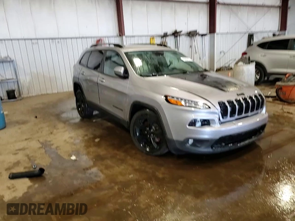 2018 Jeep Cherokee Latitude with VIN 1C4PJLCX4JD523943, listed as a Copart auction lot 63207675 with Not provided miles and Salvage title. Bid and sale history available at DreamBid. Image 14.