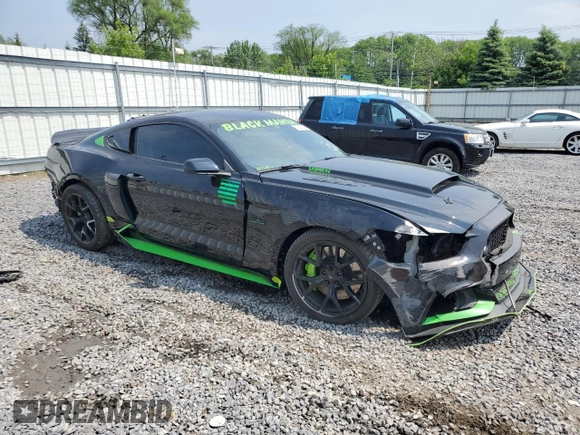 2015 Ford Mustang GT with VIN 1FA6P8CF9F5313621, listed as a Copart auction lot 60843225 with 76,185 mi miles and Salvage title. Bid and sale history available at DreamBid. Image 4.
