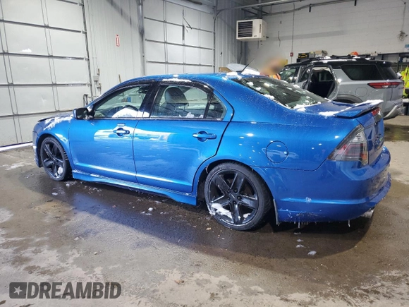 2011 Ford Fusion SPORT with VIN 3FAHP0KC7BR151769, listed as a Copart auction lot 43988885 with 179,134 mi miles and Salvage Title. Bid and sale history available at carsss.com. Image 2.