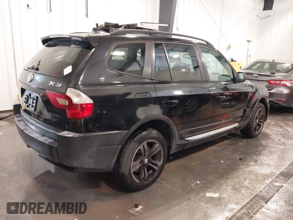 2004 BMW X3 3.0i z VIN WBXPA934X4WA65087, wystawiony jako IAAI lot #42096318 z przebiegiem 175 859 mil mil oraz . Historia ofert i sprzedaży dostępna na DreamBid. Obrazek 4.