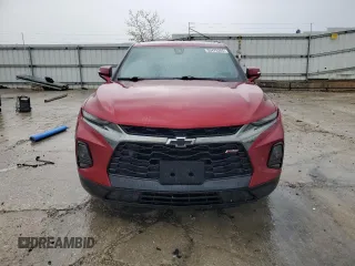 2022 Chevrolet Blazer RS with VIN 3GNKBKRS0NS125686, listed as a Copart auction lot 56734415 with 46,224 mi miles and Salvage title. Bid and sale history available at DreamBid. Image 5.